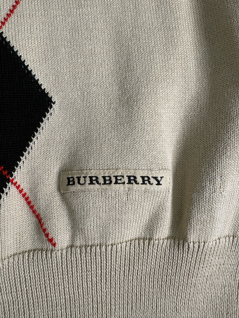 Burberry Golf V-Neck Argyle Sweater Vest - Picture 5 of 10